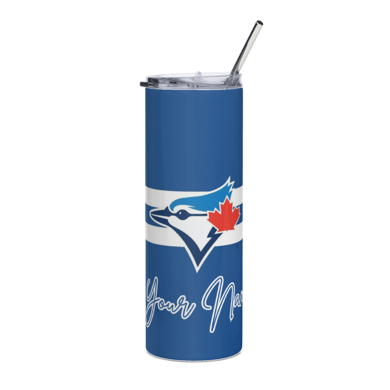 Toronto Blue Jays Personalized 20oz Tumbler | Custom Name Stainless Steel Tumbler