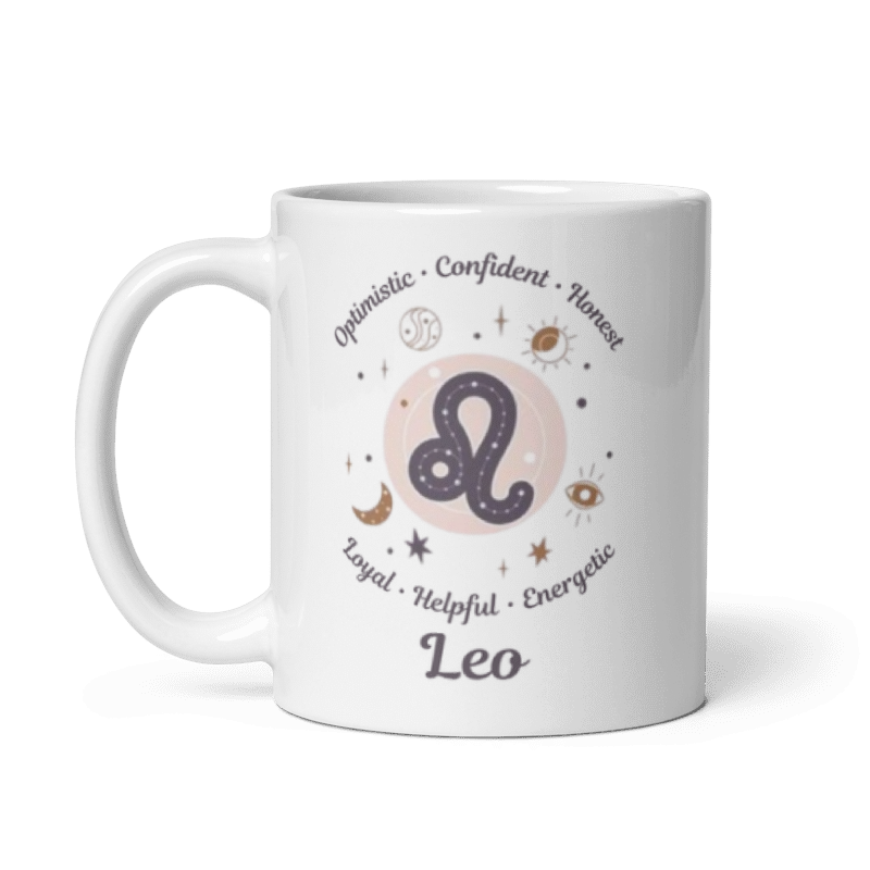 Personalized Zodiac Horoscope 11oz Mug