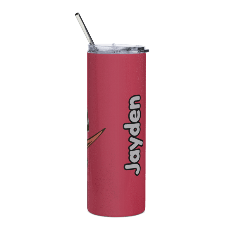 Toronto Raptors Personalized 20oz Tumbler | Custom Name Stainless Steel Tumbler