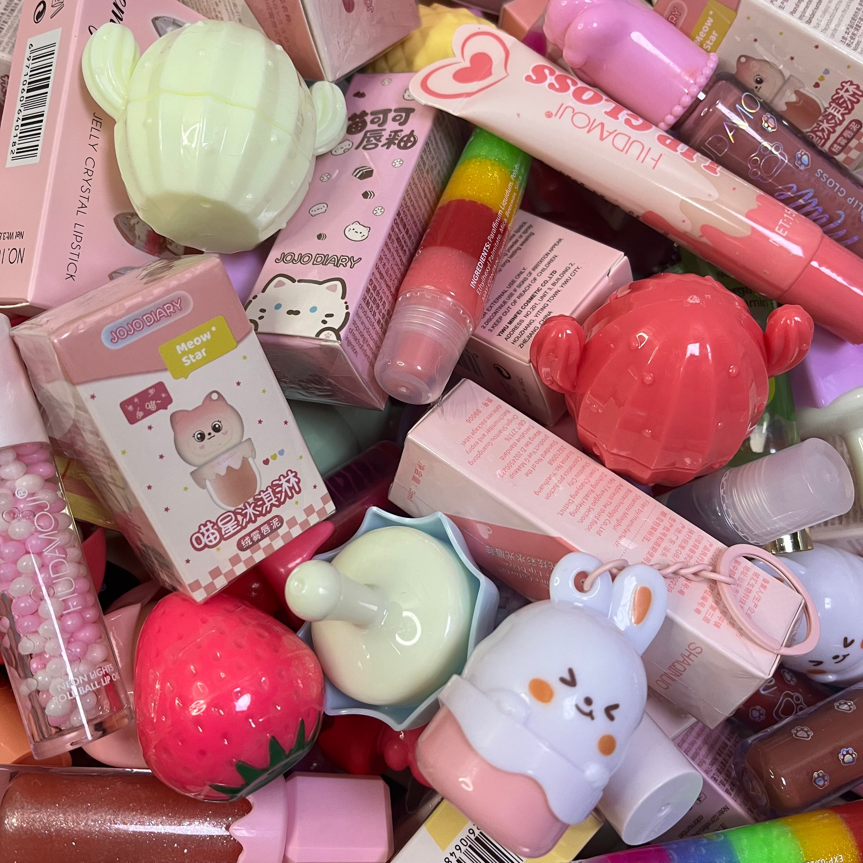 Lip Care Mystery Scoop | Surprise Lip Balm & Gloss Bundle