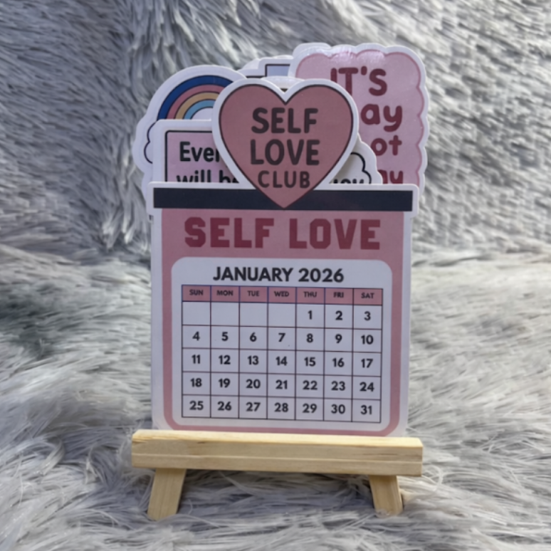 Self Love Mini Desk Calendar