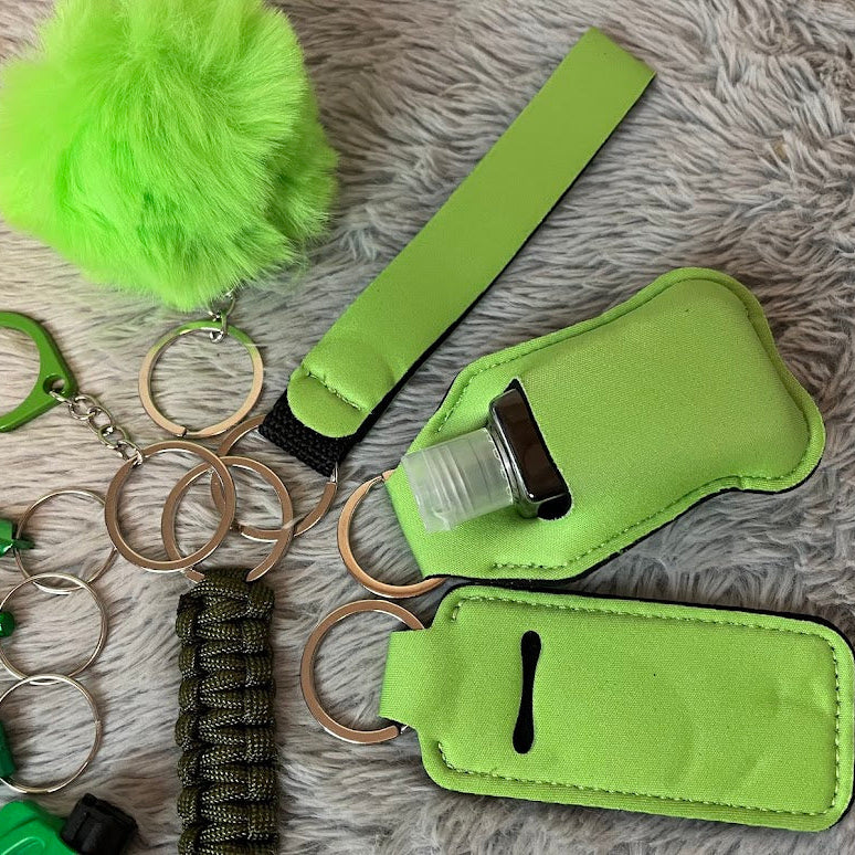 11-Piece Safety Keychain Set