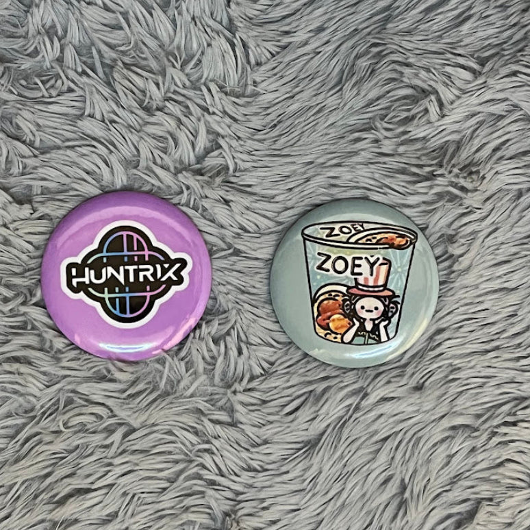 Kpop Demon Hunters Fridge Magnet | Button Pin | Pocket Mirror | Custom Keychain