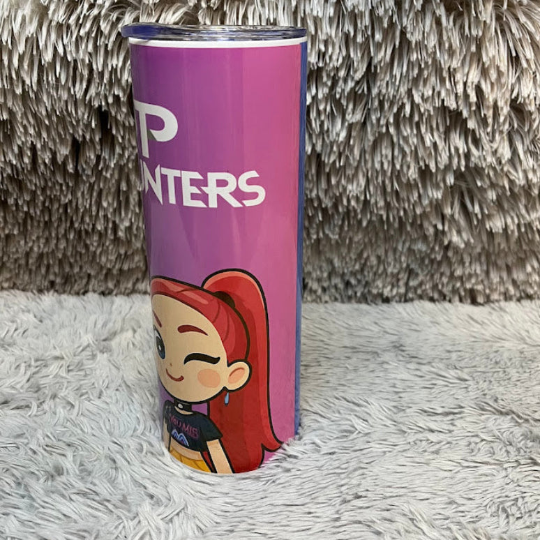 Kpop Demon Hunters Personalized 20oz Tumbler | Stainless Steel Custom Name Tumbler