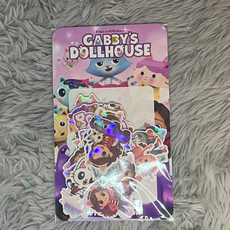 Gabby’s Dollhouse Mystery Sticker Pack | 40pc Holographic Sticker