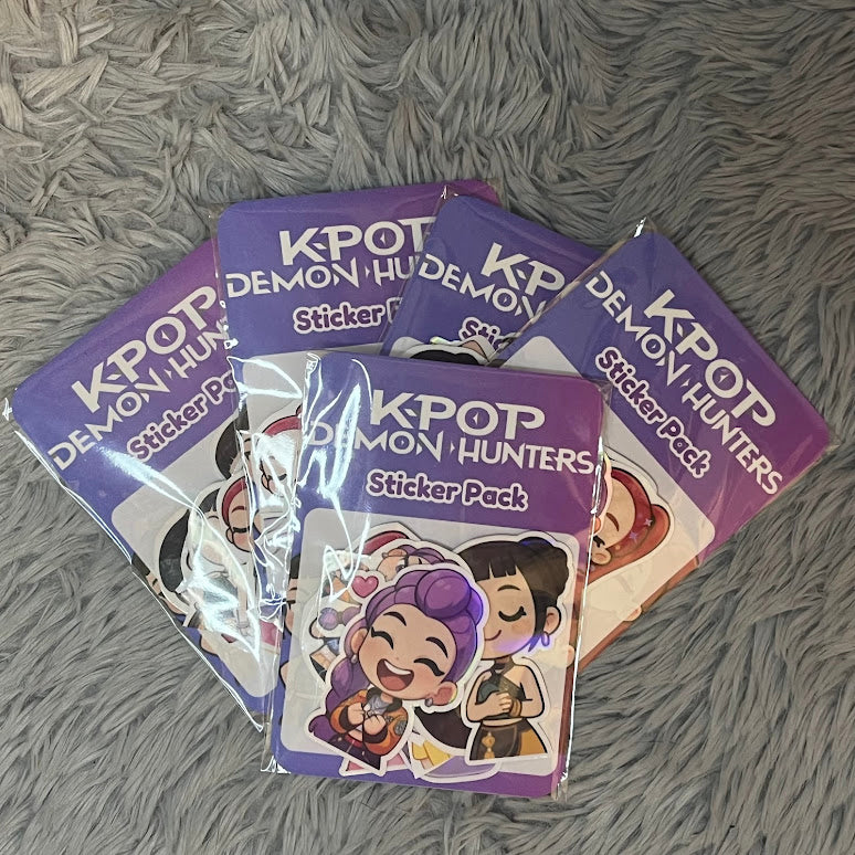 Kpop Demon Hunters Mystery Sticker Pack