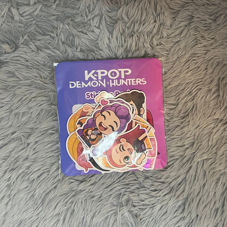 Kpop Demon Hunters Mystery Sticker Pack