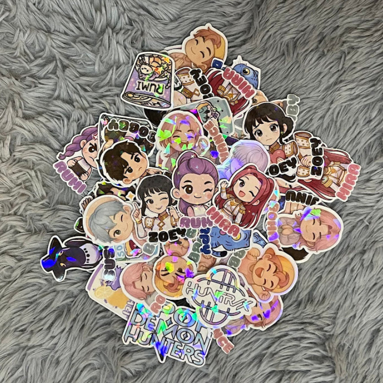 Kpop Demon Hunters Mystery Sticker Pack