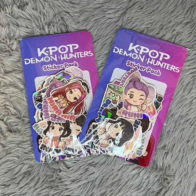 Kpop Demon Hunters Mystery Sticker Pack