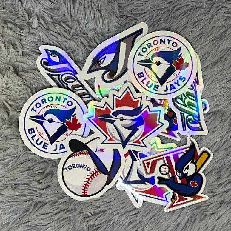 Toronto Blue Jays Stickers Pack | Toronto Baseball Team Sticker Pack