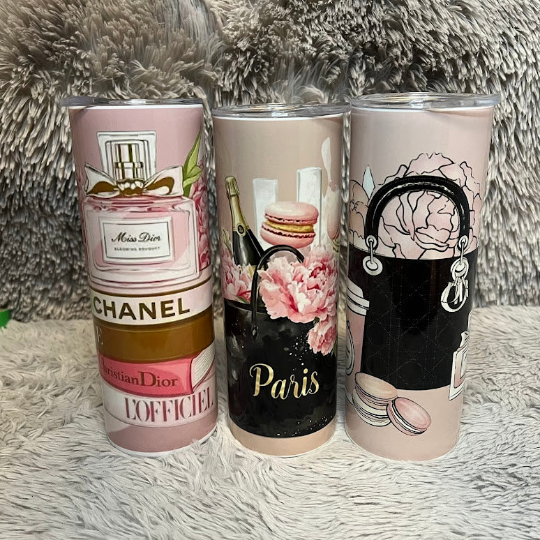 Luxury Girly 20oz Tumbler | Insulated Stainless Steel Tumbler