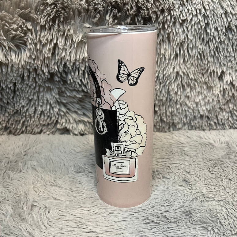 Luxury Girly 20oz Tumbler | Insulated Stainless Steel Tumbler
