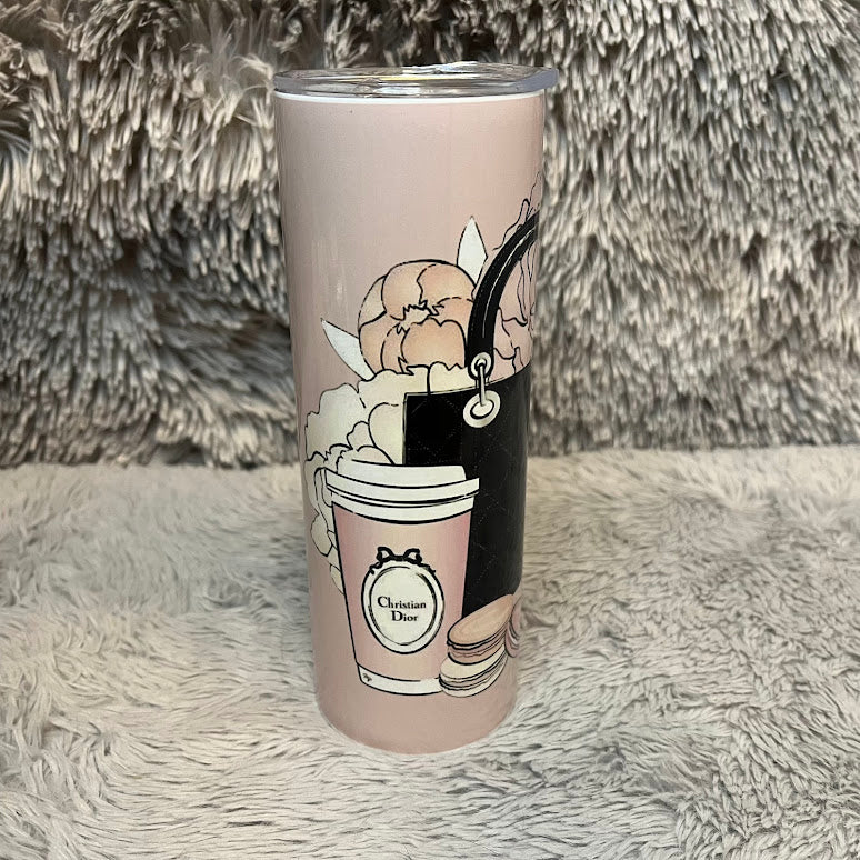 Luxury Girly 20oz Tumbler | Insulated Stainless Steel Tumbler