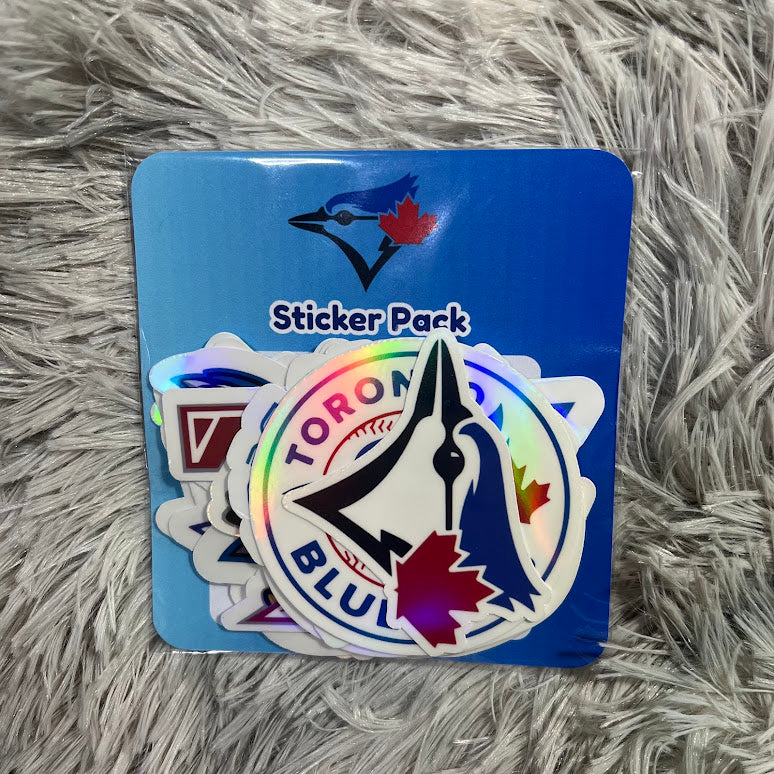 Toronto Blue Jays Stickers Pack | Toronto Baseball Team Sticker Pack