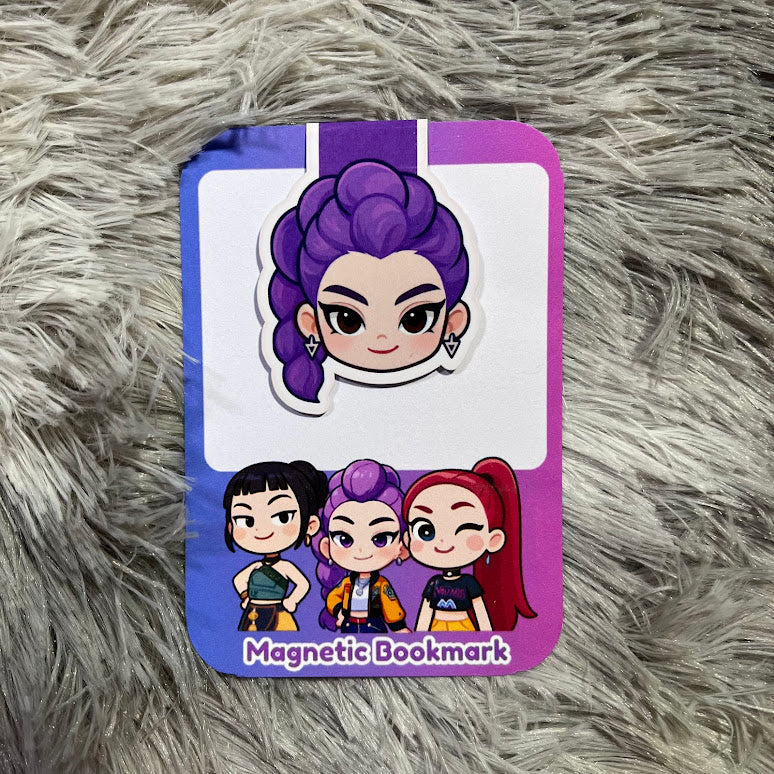 Kpop Demon Hunters Magnetic Bookmark