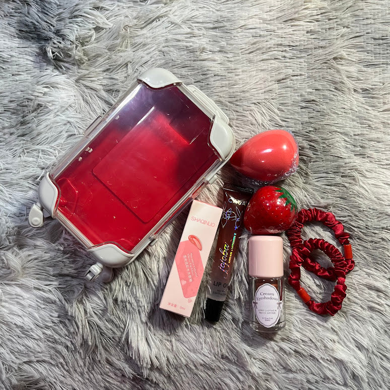 Mini Suitcase Lip Care Gift Set 8pcs