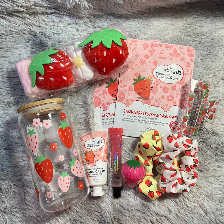 Strawberry Beauty Gift Set 10pcs