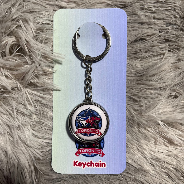 Toronto Sports Teams Double Sided Keychain