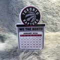Toronto Raptors Mini Desktop 2026 Calendar