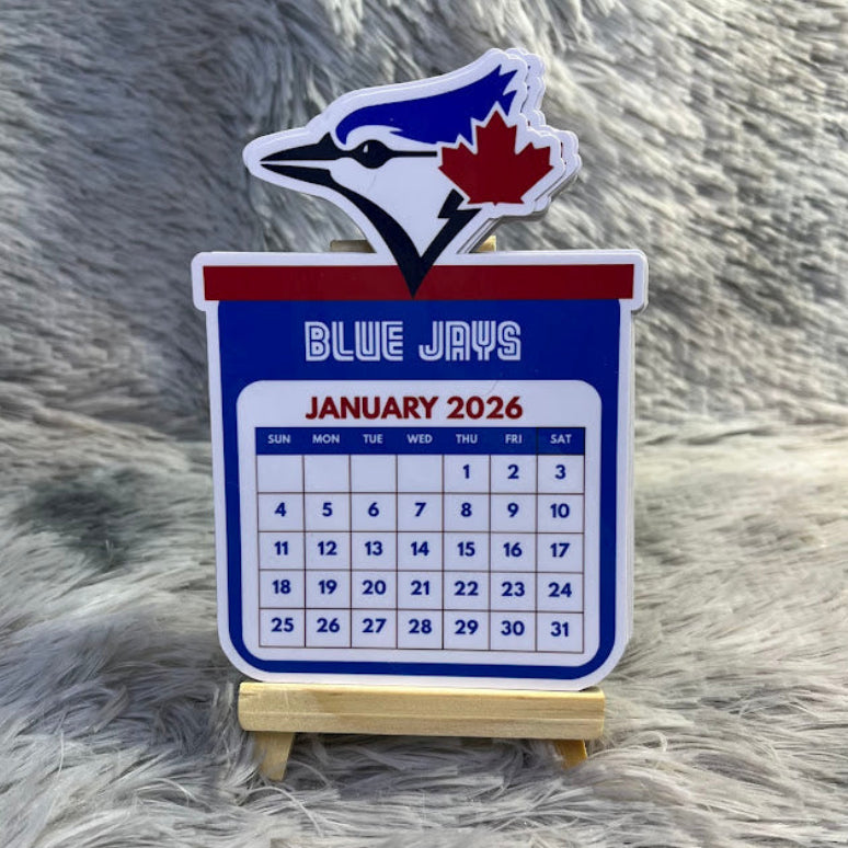 Toronto Blue Jays Mini Desktop 2026 Calendar