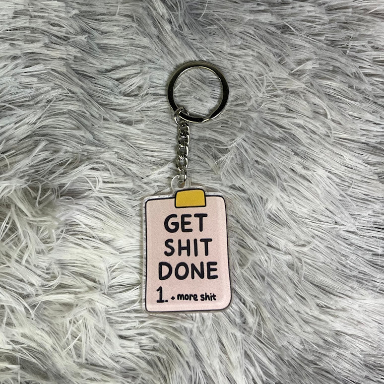 Motivational Mental Health Acrylic Keychains