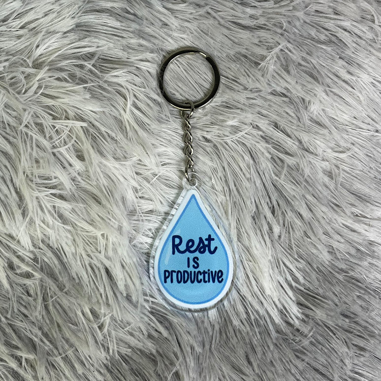 Motivational Mental Health Acrylic Keychains