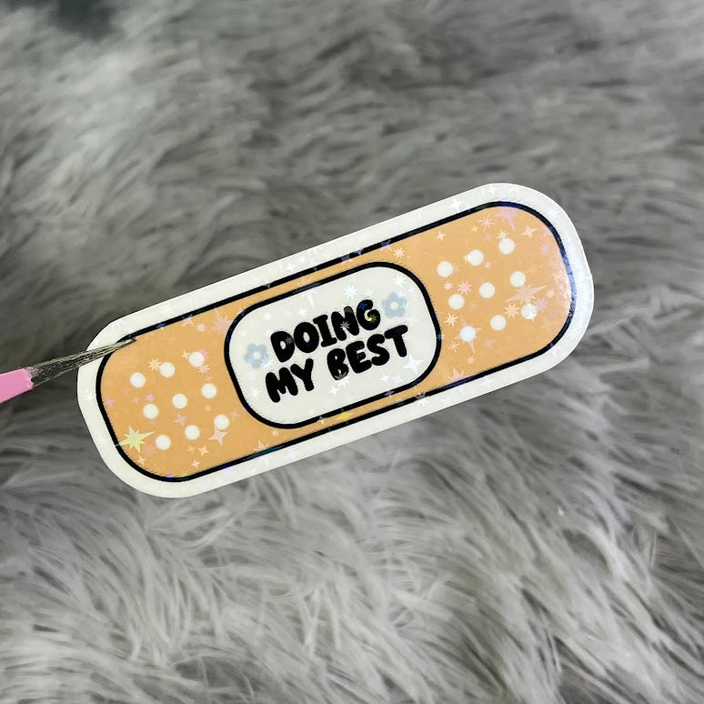 "Self Love Band-Aid" Sticker