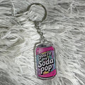 Soda Pop Acrylic Keychain
