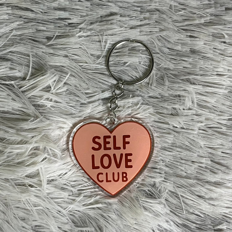 Motivational Mental Health Acrylic Keychains