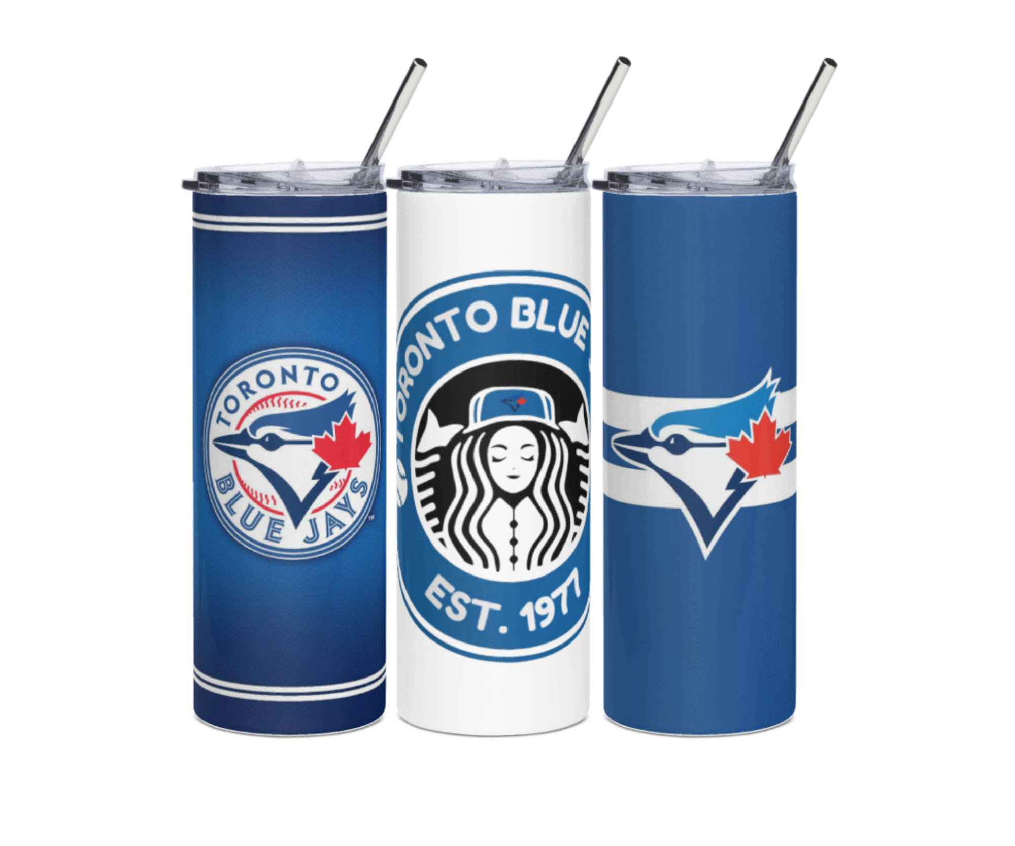 Toronto Blue Jays Personalized 20oz Tumbler | Custom Name Stainless Steel Tumbler