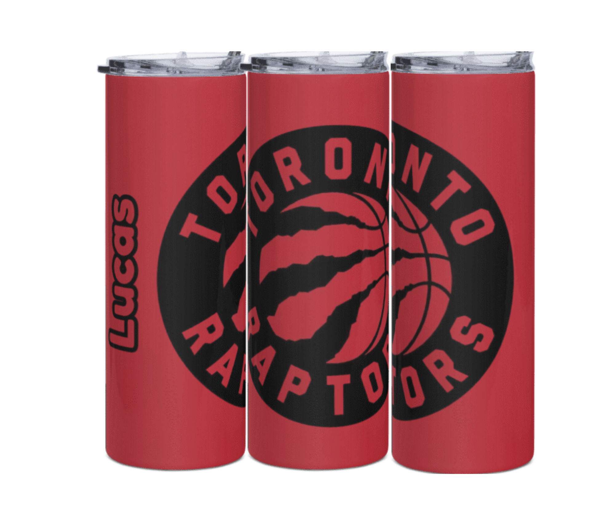 Toronto Raptors Personalized 20oz Tumbler | Custom Name Stainless Steel Tumbler