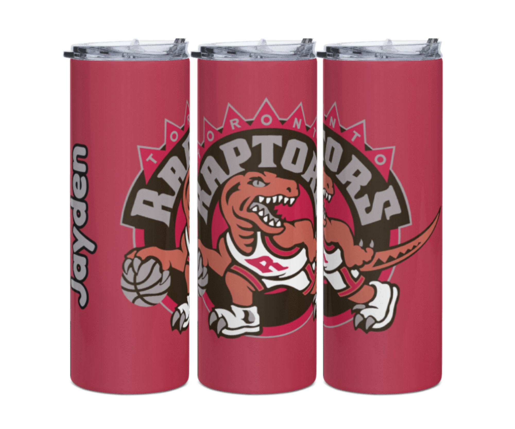 Toronto Raptors Personalized 20oz Tumbler | Custom Name Stainless Steel Tumbler