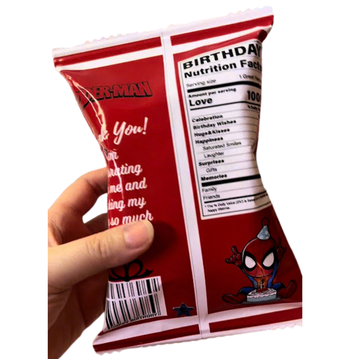 Personalized Custom Chip Bags – Any Theme, Photo or Design | Kids Birthday Party Favor Snack Bags