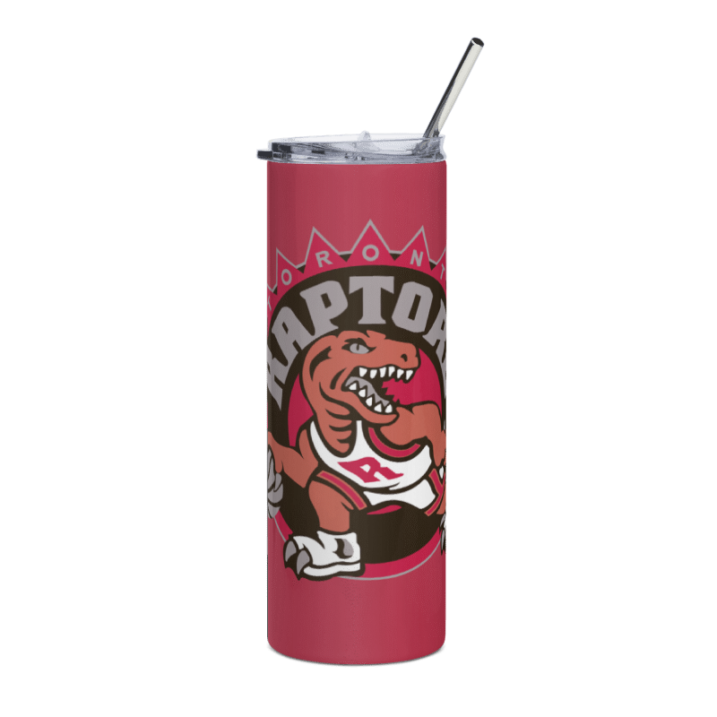Toronto Raptors Personalized 20oz Tumbler | Custom Name Stainless Steel Tumbler