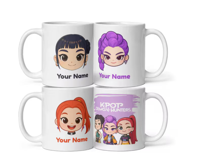 Kpop Demon Hunter Personalized Mug