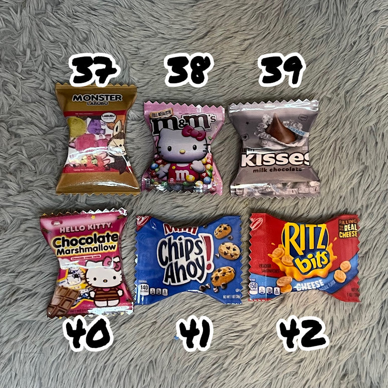 Mini Snacks Handmade Keychains | Cute Food Charms