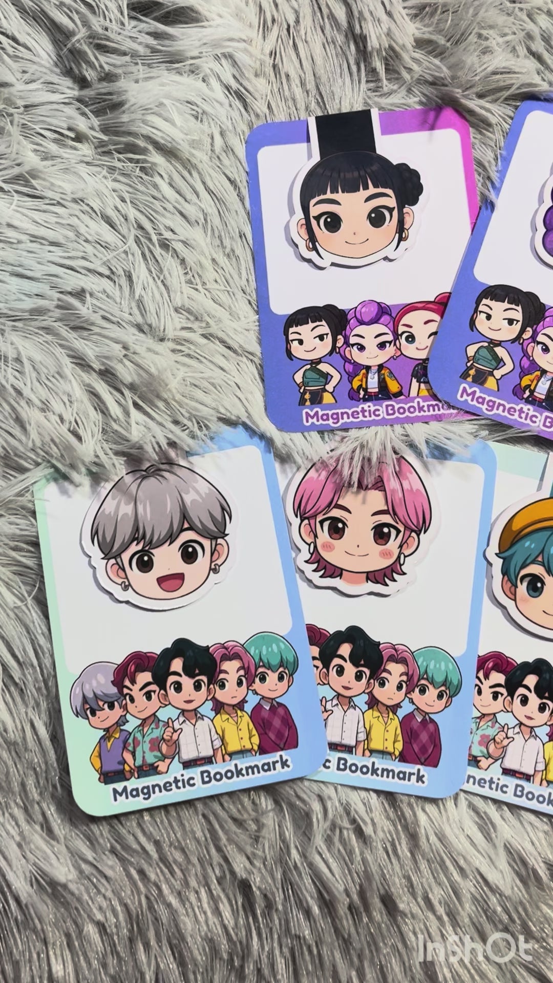 Kpop Demon Hunters Magnetic Bookmark