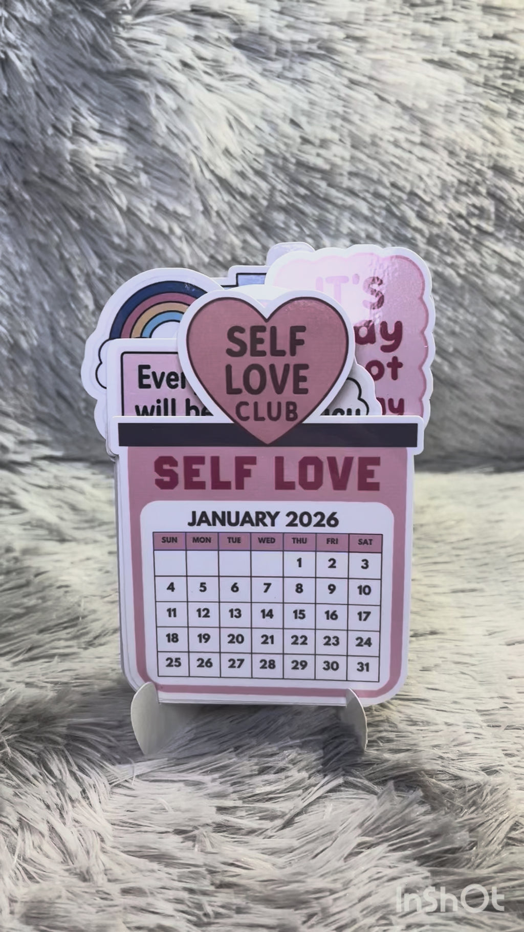 Self Love Mini Desk Calendar