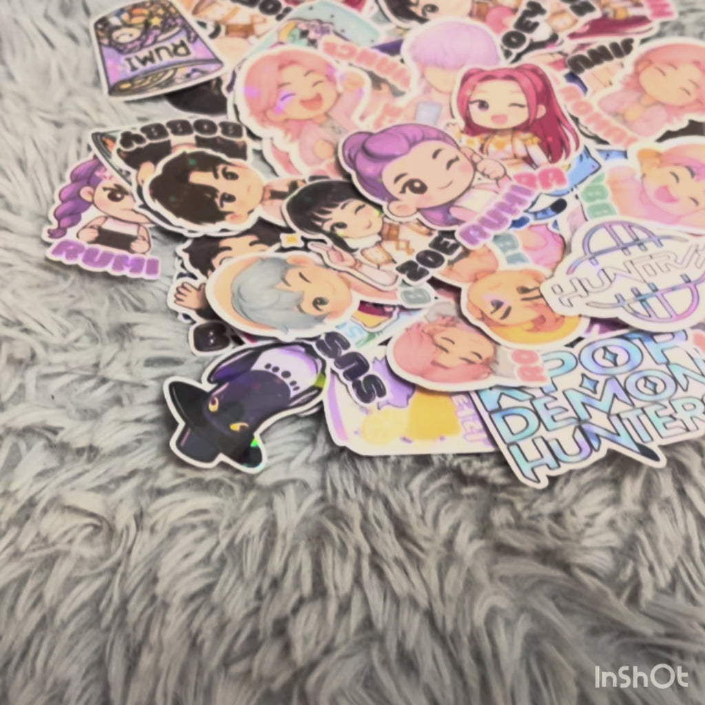 Kpop Demon Hunters Mystery Sticker Pack